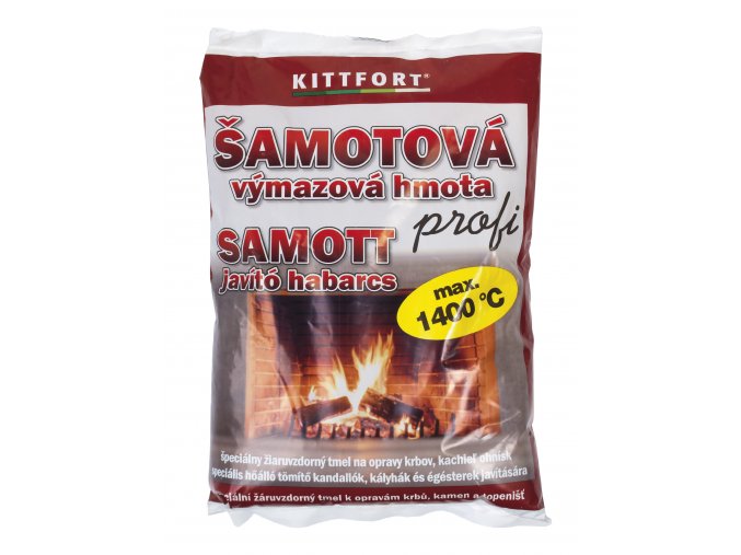 Šamotová výmazová hmota 1 kg