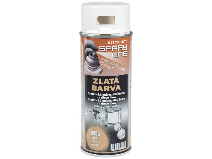 Zlata barva sprej 0960