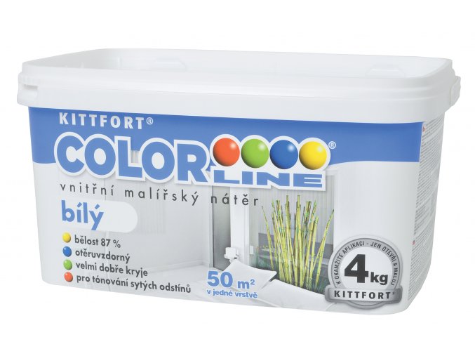 ColorLine bily nater 4kg