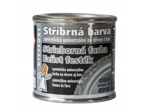 Stribrna barva 80g