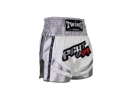 4183 4 twins trenky na thajsky fight or die bila stribrna