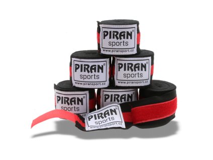 PIRAN EXTRA LONG černo-červená 4.2