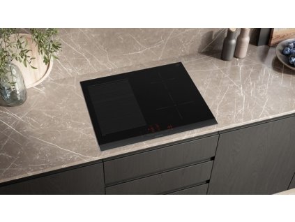 673 iq700 indukcni varna deska 60 cm cerna instalace na pracovni desku s rameckem siemens ex675hec1e