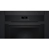 637 3 iq300 vestavna pecici trouba 60 x 60 cm deep black inox siemens hb272abb3