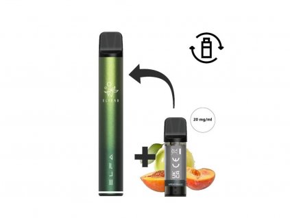 4413 5 4413 1 elfbar elfa pro starter kit aurora green