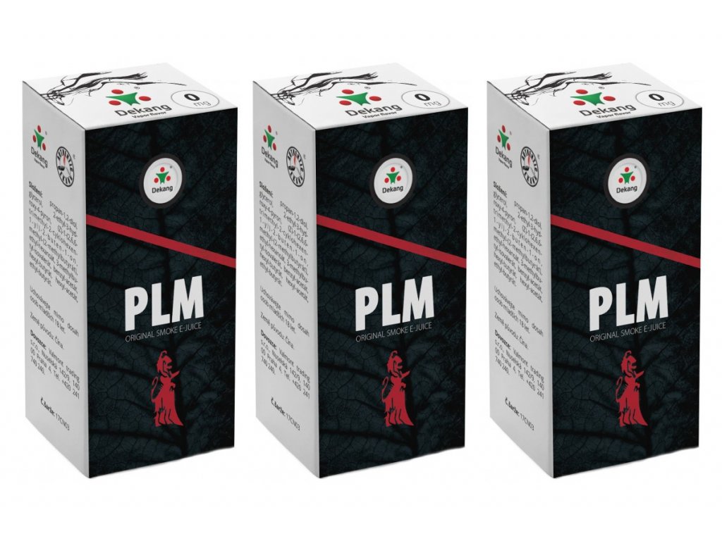 E-liquid Dekang PLM (Mall Blend) - 30ml (3x10ml), 0mg - e-cigarety.cz