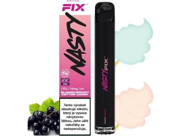 Nasty Juice Air Fix elektronická cigareta Blackcurrant Cotton Candy 10mg