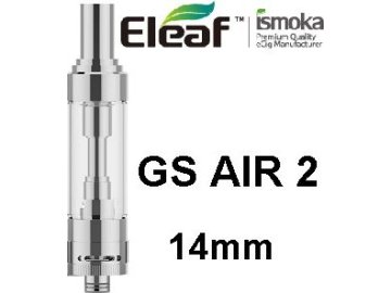 17974 ismoka eleaf gs air 2 14mm clearomizer stribrny