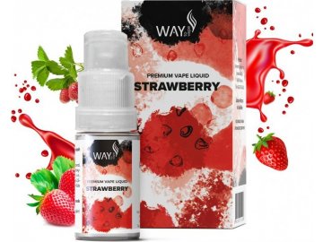 Liquid WAY to Vape Strawberry 10ml-0mg