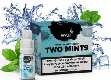 Liquid WAY to Vape 4Pack Two Mints 4x10ml-12mg