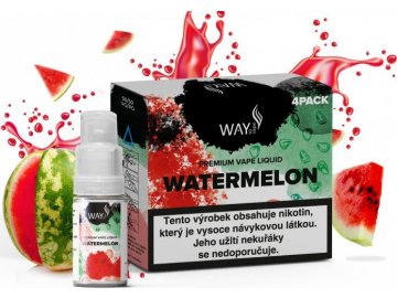 Liquid WAY to Vape 4Pack Watermelon 4x10ml-3mg