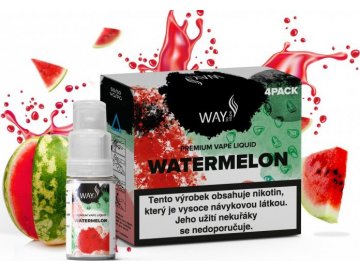 Liquid WAY to Vape 4Pack Watermelon 4x10ml-6mg