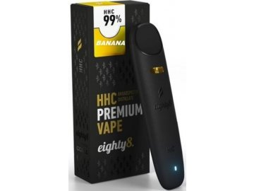 Eighty8 HHC Vaporizační pero, 99% HHC Vape Banana 2ml