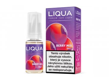 E liquid Liqua Mixes 10ml Berry Mix 0mg