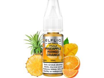 liquid elfliq nic salt pineapple mango orange 10ml 20mg cz