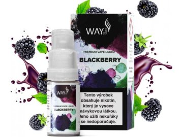 liquid way to vape blackberry 10ml 6mg