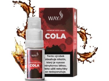 liquid way to vape cola 10ml 6mg