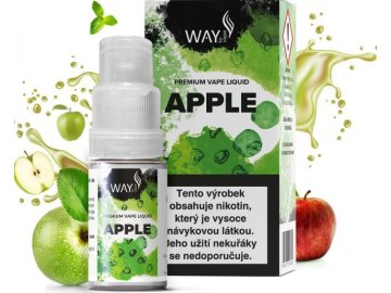 liquid way to vape apple 10ml 3mg
