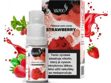 liquid way to vape strawberry 10ml 3mg