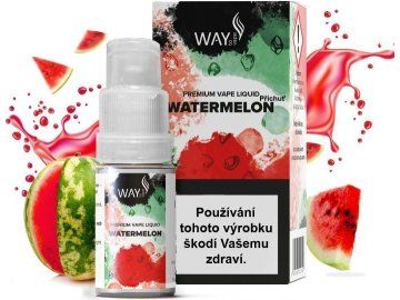 liquid way to vape watermelon 10ml 0mg