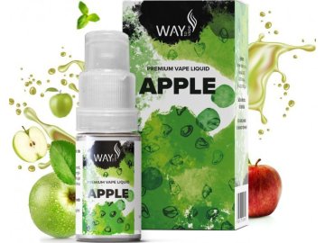liquid way to vape apple 10ml 0mg