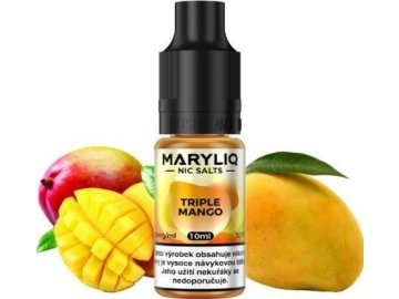 27196 liquid maryliq nic salt triple mango 10ml 20mg