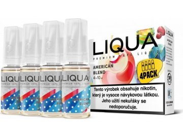 Liquid LIQUA CZ Elements 4Pack American Blend 4x10ml-12mg (Americký míchaný tabák)