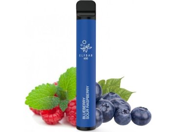 27718 elf bar 600 elektronicka cigareta 20mg blueberry sour raspberry