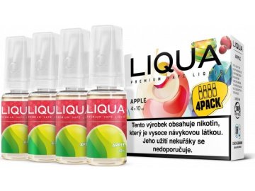 2808 1 liquid liqua cz elements 4pack apple 4x10ml 6mg jablko
