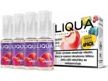 Liquid LIQUA CZ Elements 4Pack Berry Mix 4x10ml-3mg (lesní plody)