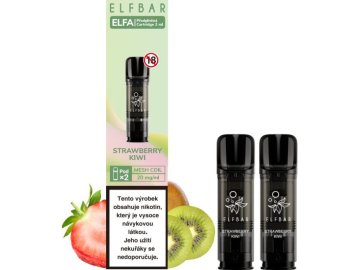 28610 elf bar elfa pods cartridge 2pack strawberry kiwi 20mg
