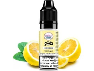 liquid dinner lady nic salt lemon sherbets 10ml 20mg
