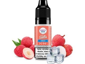 liquid dinner lady nic salt lychee ice 10ml 20mg