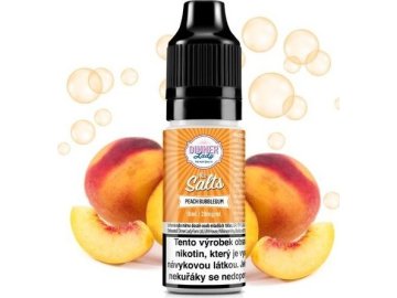 liquid dinner lady nic salt peach bubblegum 10ml 20mg
