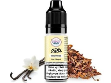 liquid dinner lady nic salt vanilla tobacco 10ml 20mg