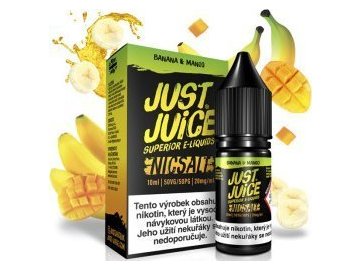 liquid just juice salt banana mango 10ml 20mg