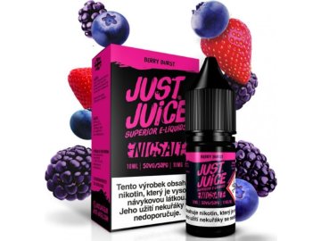 liquid just juice salt berry burst 10ml 20mg