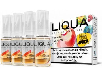 Liquid LIQUA CZ Elements 4Pack Turkish tobacco 4x10ml-3mg (Turecký tabák)