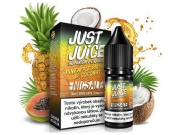 liquid just juice salt pineapple papaya coconut 10ml 11mg