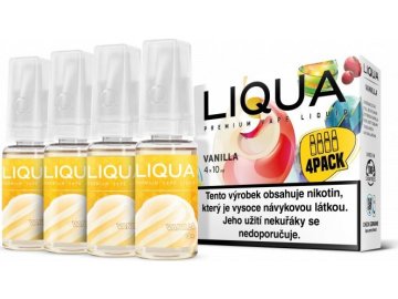 2910 1 liquid liqua cz elements 4pack vanilla 4x10ml 6mg vanilka