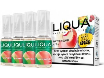 2916 1 liquid liqua cz elements 4pack watermellon 4x10ml 6mg vodni meloun