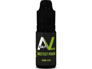 prichut about vape bozz pure 10ml sweetest poison broskev jahoda jablko boruvka a ananas