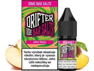 liquid drifter bar salts apple peach 10ml 10mg