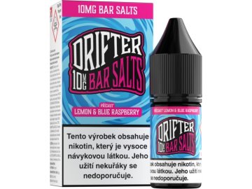liquid drifter bar salts lemon and blue raspberry ice 10ml 10mg