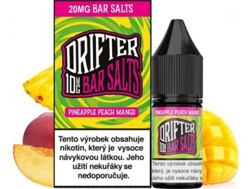 liquid drifter bar salts pineapple peach mango 10ml 20mg