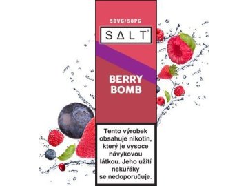 liquid juice sauz salt berry bomb 10ml 10mg