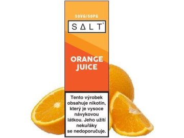 liquid juice sauz salt orange juice 10ml 10mg