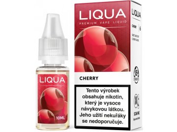 Liquid LIQUA CZ Elements Cherry 10ml-0mg (třešeň)