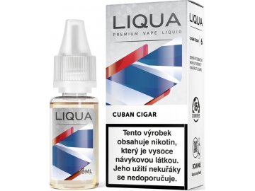 Liquid LIQUA CZ Elements Cuban Tobacco 10ml-0mg (Kubánský doutník)