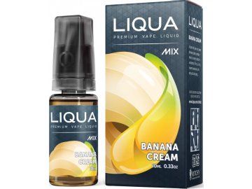 Liquid LIQUA CZ MIX Banana Cream 10ml-0mg
